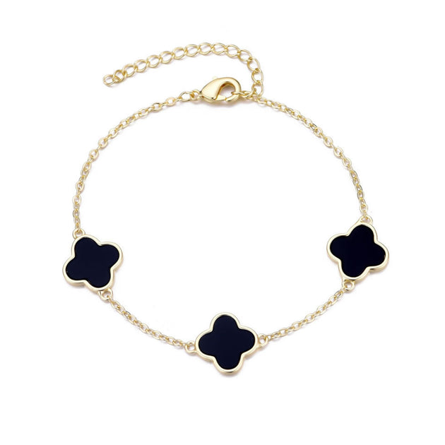 Adornia Station Bracelet Black 2