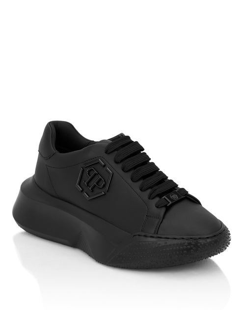 Philipp Plein Godzilla Runner Hexagon Baskets Blanches EU 44 2