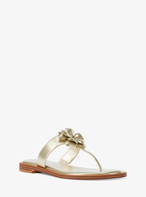 Michael Kors Callie Sandal Gold US 5 2