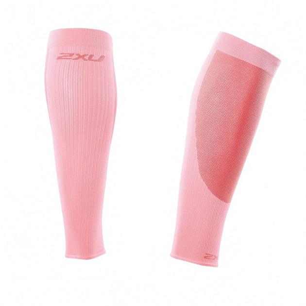 2XU Damen Compression Performance Run Wadenschützer Pink Medium 2
