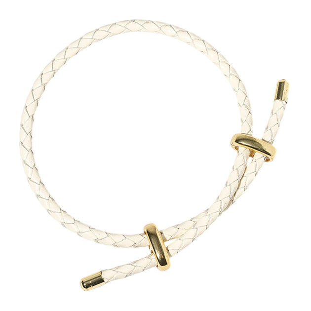 FASHNZFAB Braided Bracelet Gold Multi One Size 4