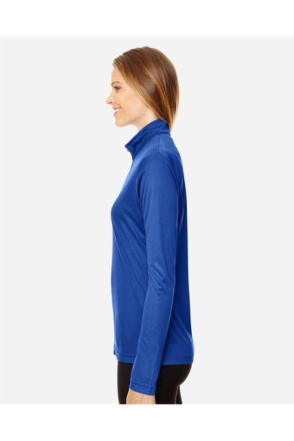 Team 365 Damen Zone Performance Viertel-Reißverschluss Pullover Multi XLarge 4