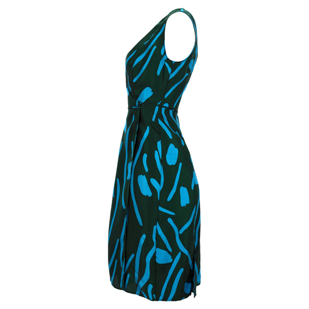 Diane von Furstenberg Wrap Dress Green EU 34 3