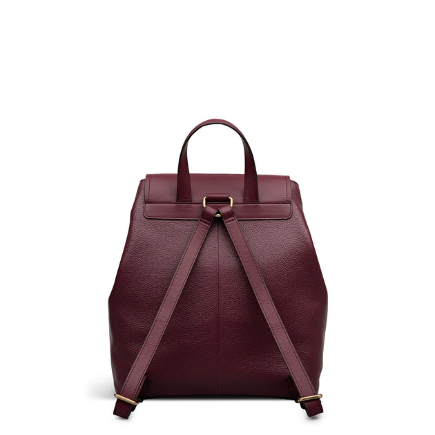 Radley Noble Alley Small Flapover Backpack Red Small 3
