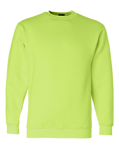 Bayside Herren Crewneck Sweatshirt Multi Medium 4