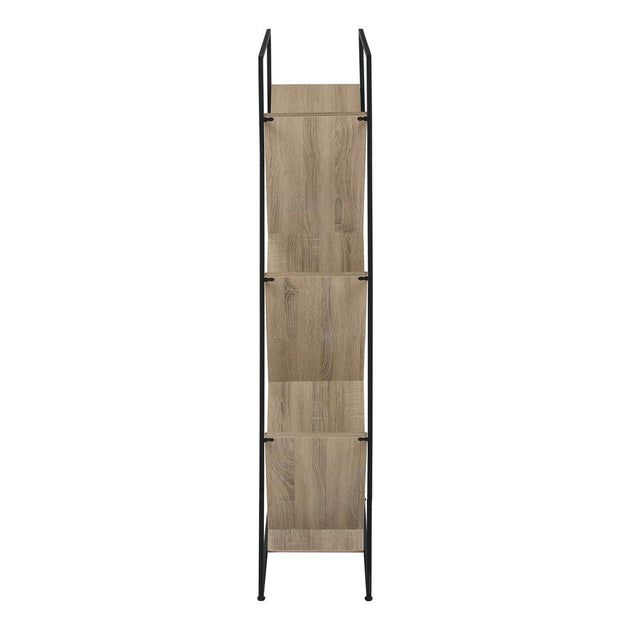 Monarch 5-Tier Bookshelf Brown Laminate 4