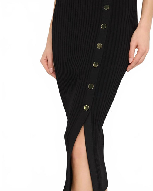 Veronica Beard Tanner Midi Skirt Black Small 4