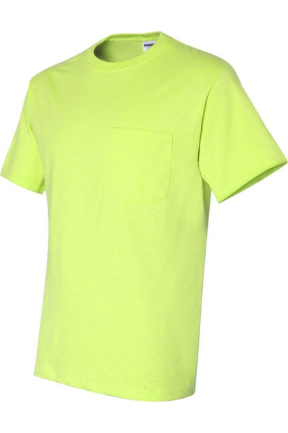 JERZEES Dri-Power 50/50 T-Shirt with Pocket Green 4XLarge 4