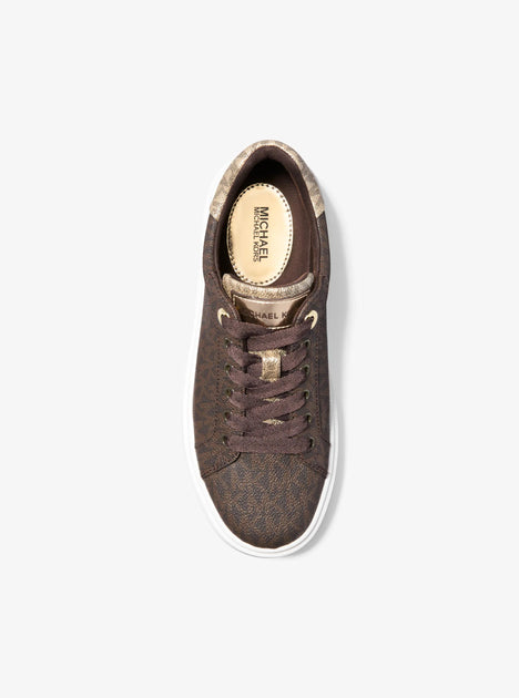 Michael Kors Romey Platform Sneaker Brown US 7.5 3