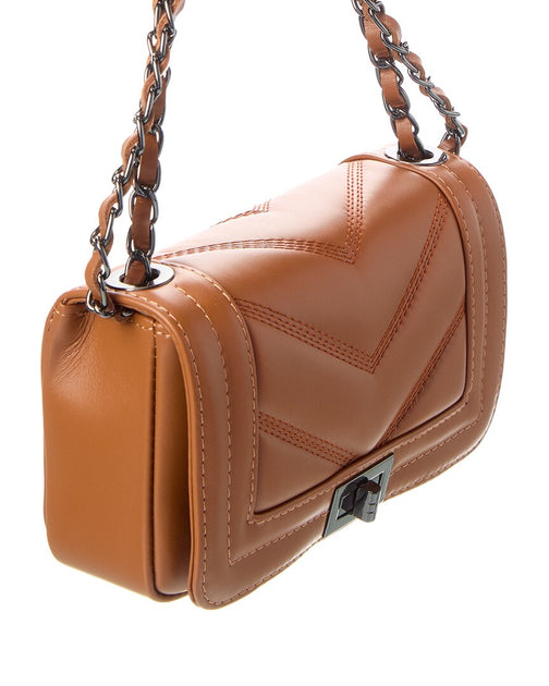 Persaman New York Ariana16 Crossbody Bag Brown Medium 4