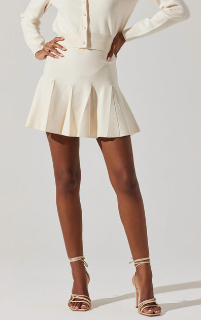 ASTR Denisa Skirt Beige Medium 2