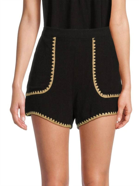 Vintage Havana Stich Shorts Black Medium 2