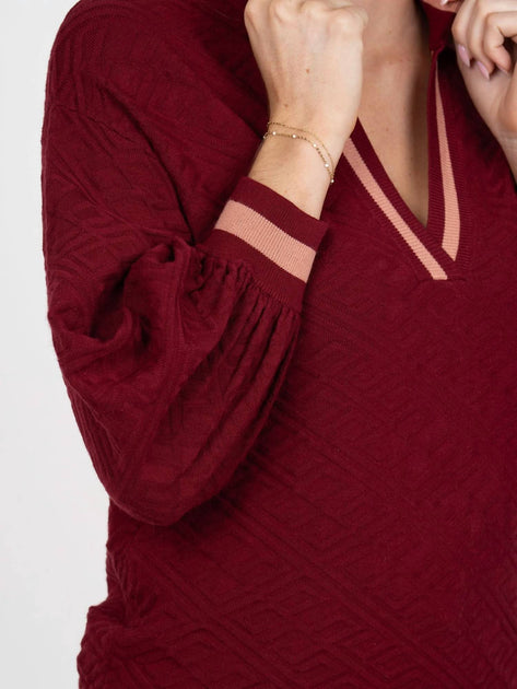 Emily McCarthy Lolli Sweater Red Small 4