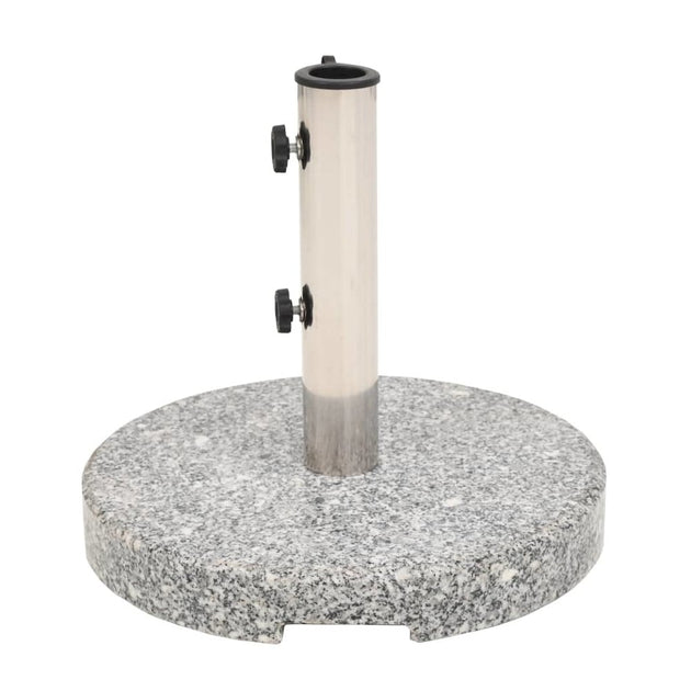 vidaXL Parasol Base Granite Round 48.5 lb 3