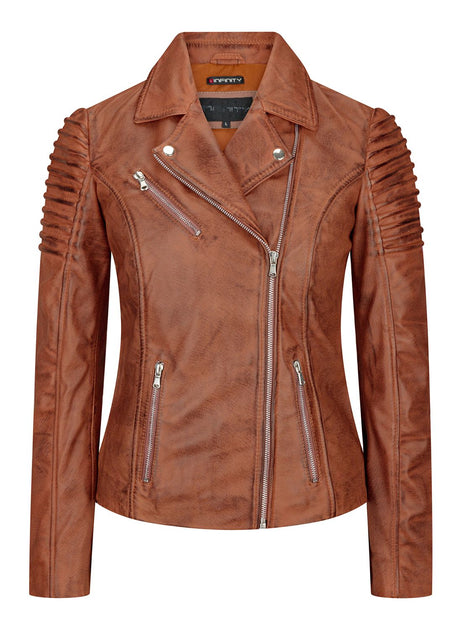 TruClothing Biker Jacket Yellow Medium 2