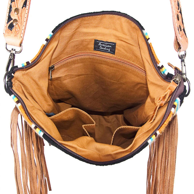 American Darling Crossbody Messenger Bag Brown 9