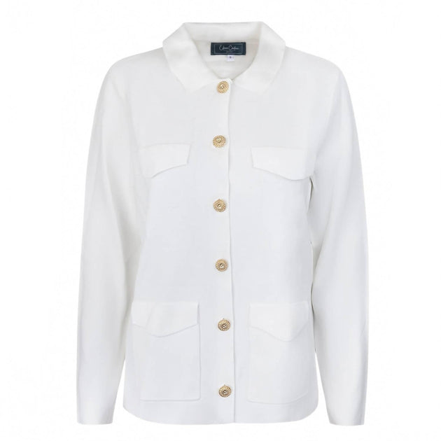Esteem Couture Aaliyah Jacket White XLarge 4