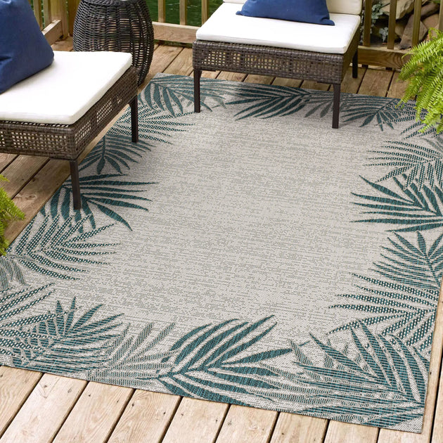 JONATHAN Y Isla Area Rug Blue/Cream 4