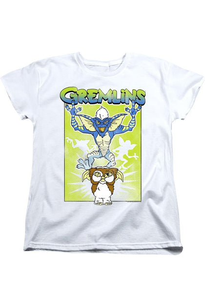 Gildan Gremlins Be Afraid T-Shirt White Medium 2