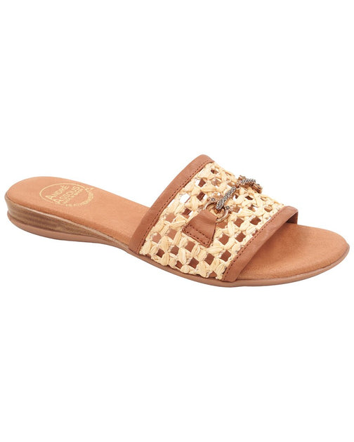Andre Assous Niles Sandal Brown US 7 2