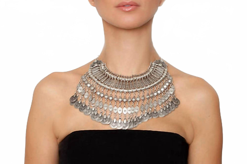 Avenue Chic Gypsi Coin Necklace Silver One Size 4