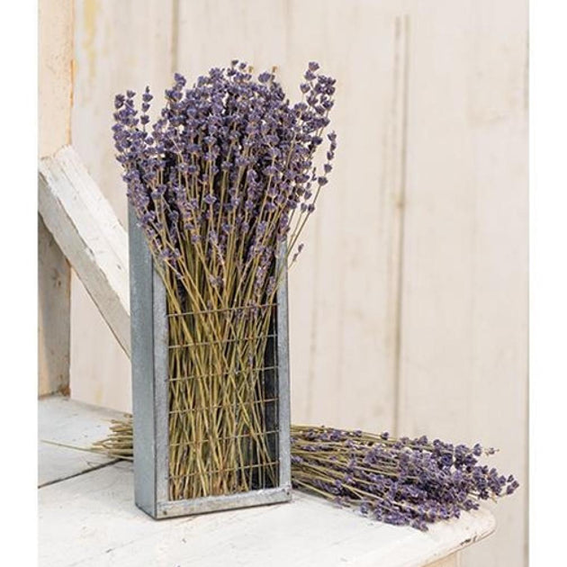 Hivvago Dried Lavender Bunch Purple 13in 2