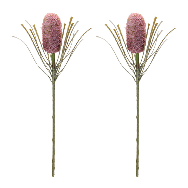 Hivvago Protea Floral Stem Green 4