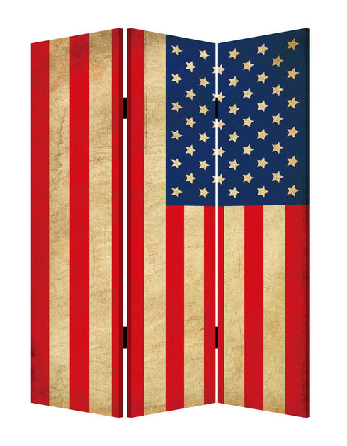Hivvago 48 x 72 Multicolor Wood Canvas Room Divider 2