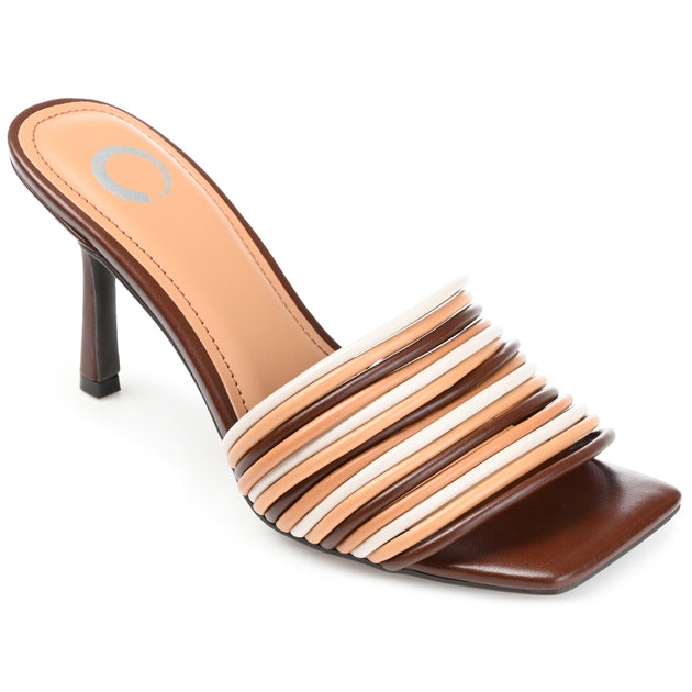Journee Collection Calliope Pump Brown US 12 2