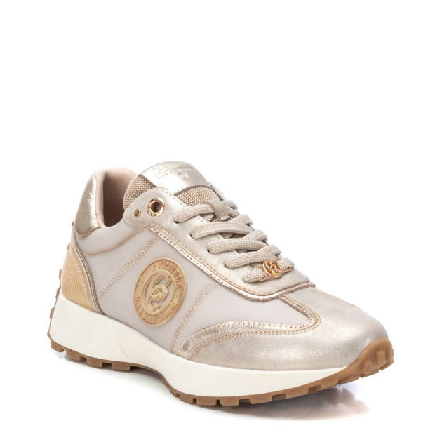 Xti 44638 Leather Trainers Beige US 5.5 5
