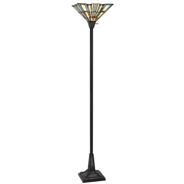 Hivvago Torchiere Floor Lamp Bronze 2