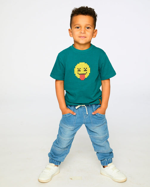 Deux par Deux T-Shirt Dark Turquoise US 2T 4