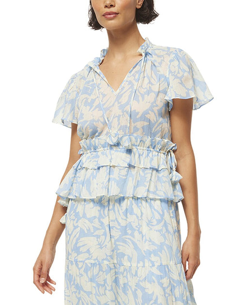 MISA Los Angeles Alisha Top Blue Small 2