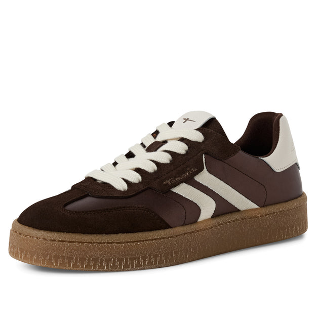 Tamaris Lace Up Sneakers Brown White EU 41 4