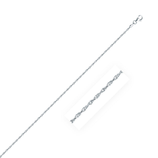 FASHNZFAB Singapore Chain Silver 1.80mm 2
