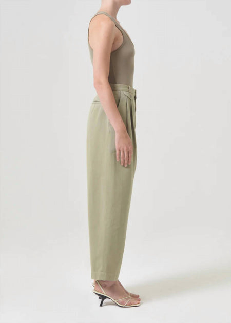 AGOLDE Becker Pantalon Chino Baggy Fit Beige 31 4