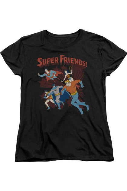 Gildan DC Comics Super Running Kurzarm T-Shirt Schwarz Small 2
