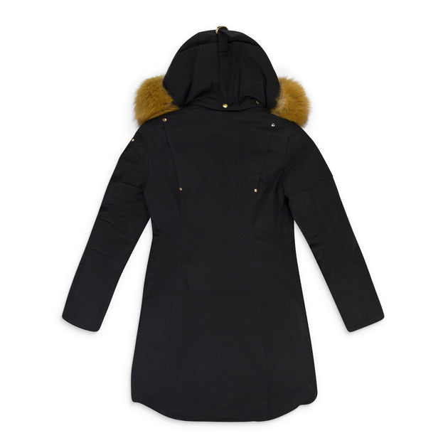 Moose Knuckles Grand Metis Parka Black Red Fox Fur XSmall 3