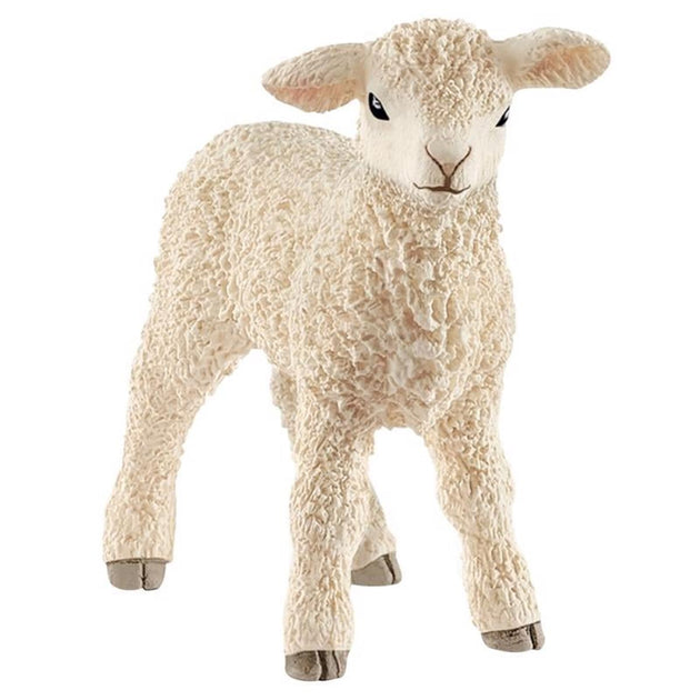 Schleich Farm World Plastik Lamm Spielzeug Weiß - 5er Set 4