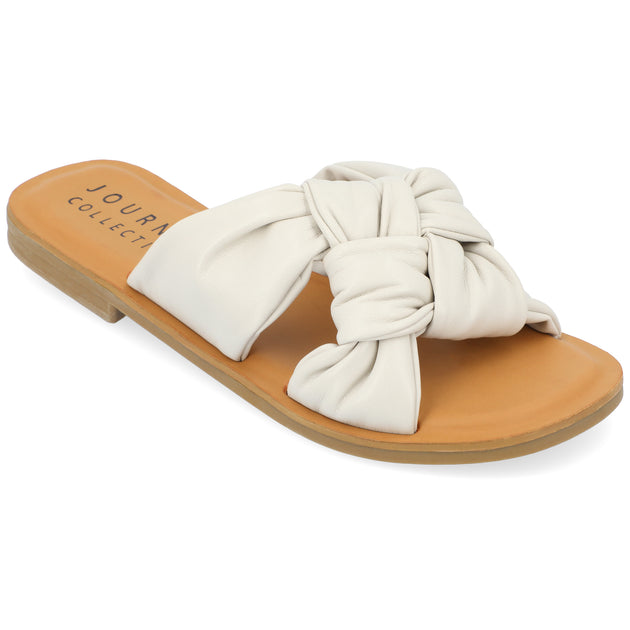 Journee Collection Kianna Sandal Pink US 7.5 2