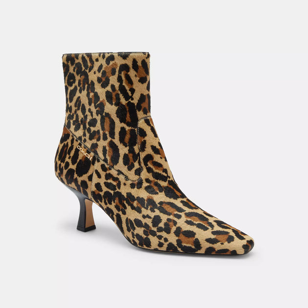 Coach Kitten Heel Bootie Brown US 11 2