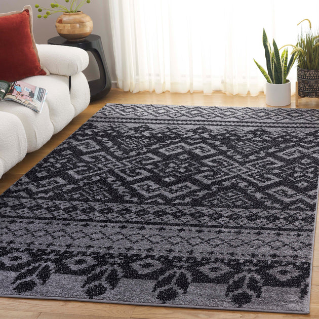 Tapis Safavieh Adirondack Argent/Noir 3