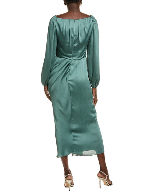 Robe Mi-longue Drapée Lela Rose 3