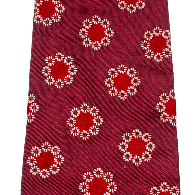 Hugo Boss Jacquard Tie Pink One Size 3
