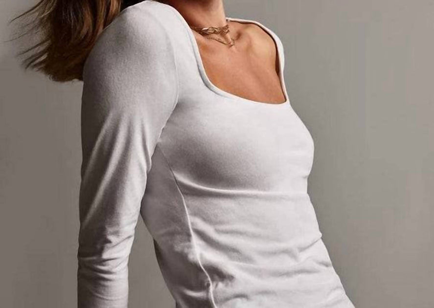 James Perse Velvet Long Sleeve Top Multi XLarge 4