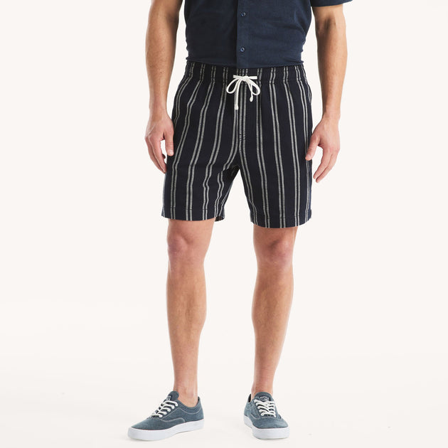 Nautica Striped Short Black Large 3