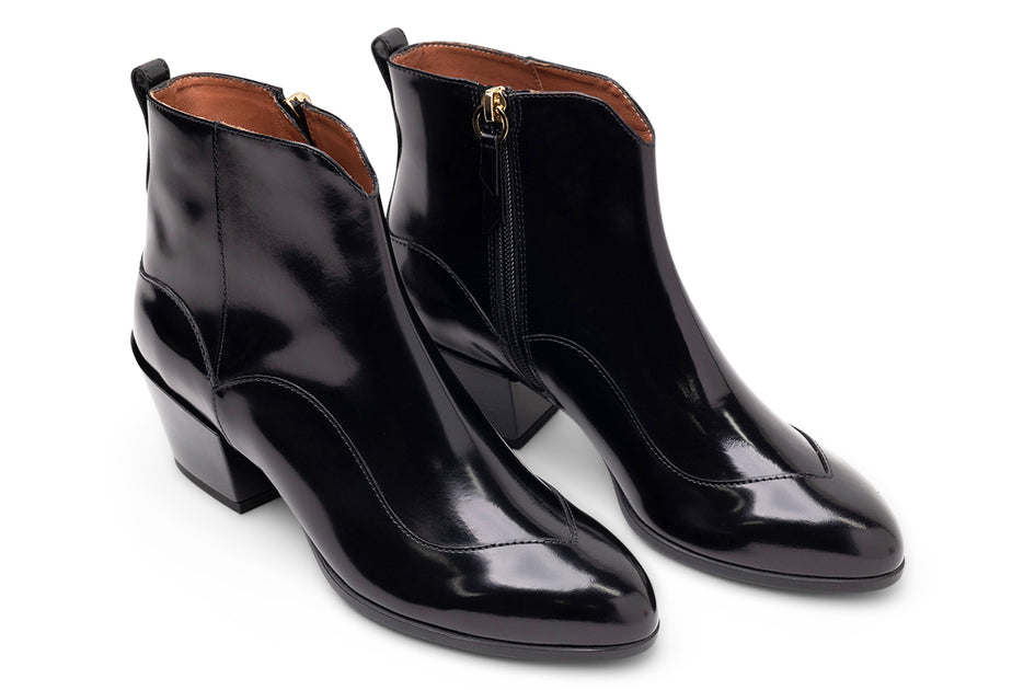Hogan H401 Texano Ankle Boot Black EU 36 3