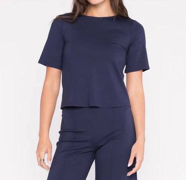 Top en Maille Ponte Ripley Rader Bleu XSmall 2