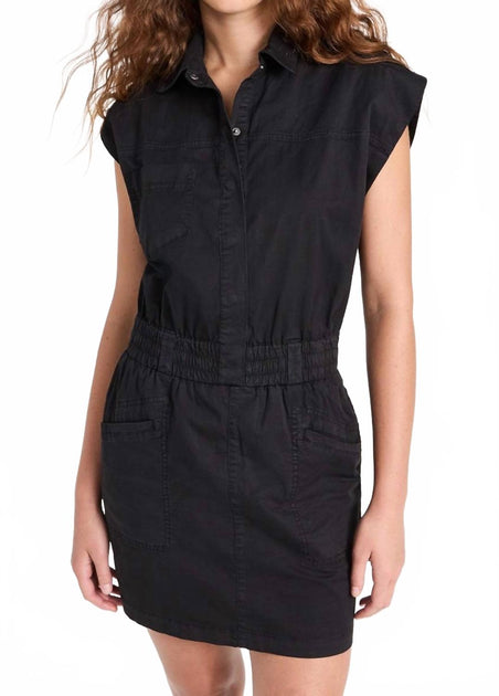 PISTOLA Rosie Mini Dress Black Large 2