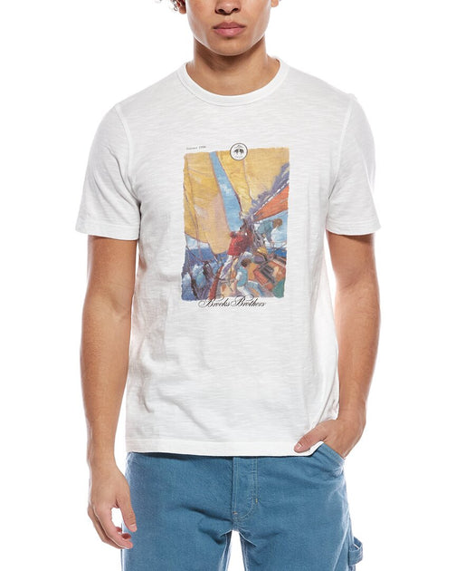 Brothers Graphic T-Shirt White Large 2